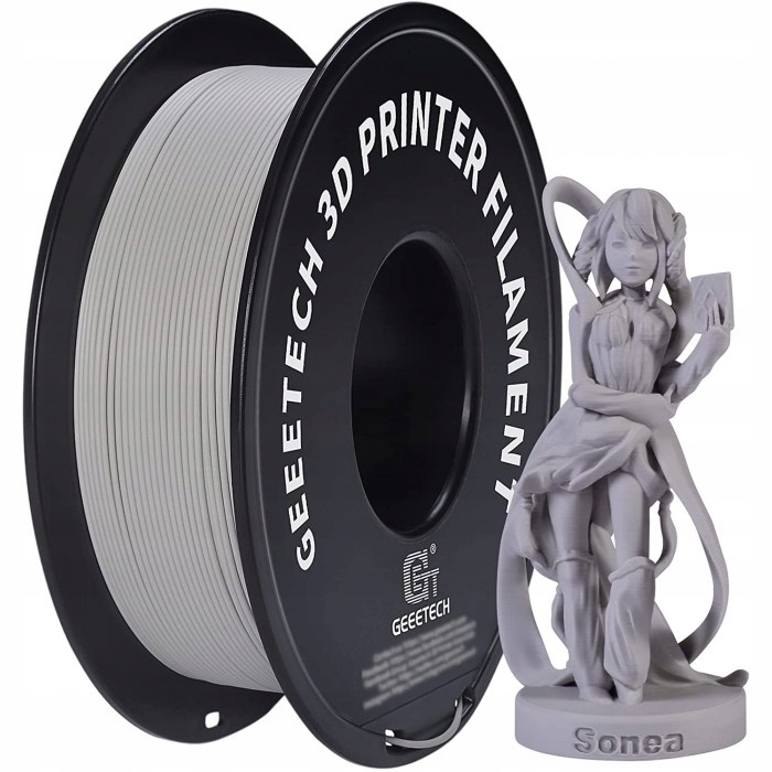 Filament GEEETECH PLA Szary Matowy (GRAY MATTE)