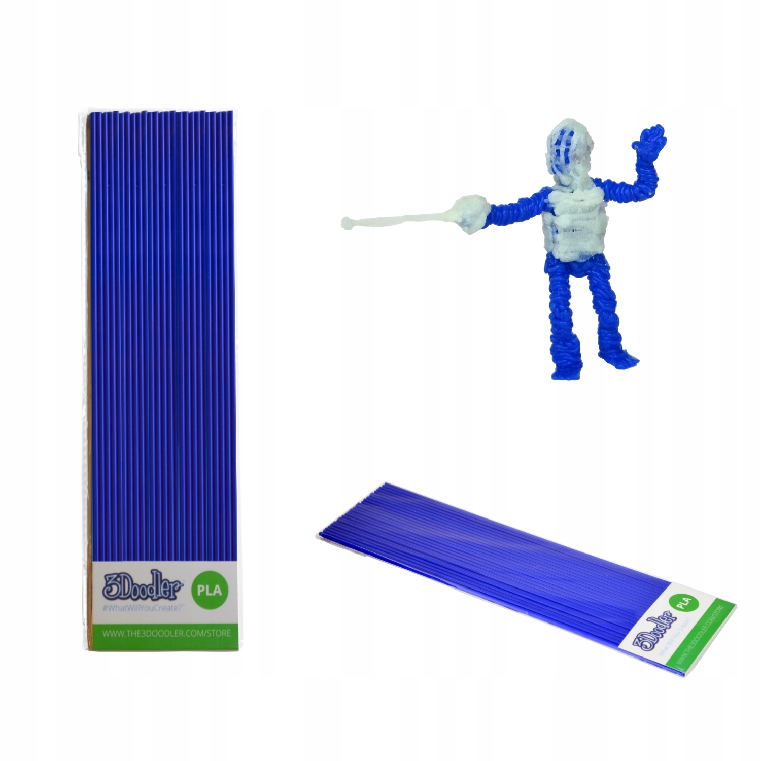 Filament 3Doodler PLA Niebieski (BLUE)