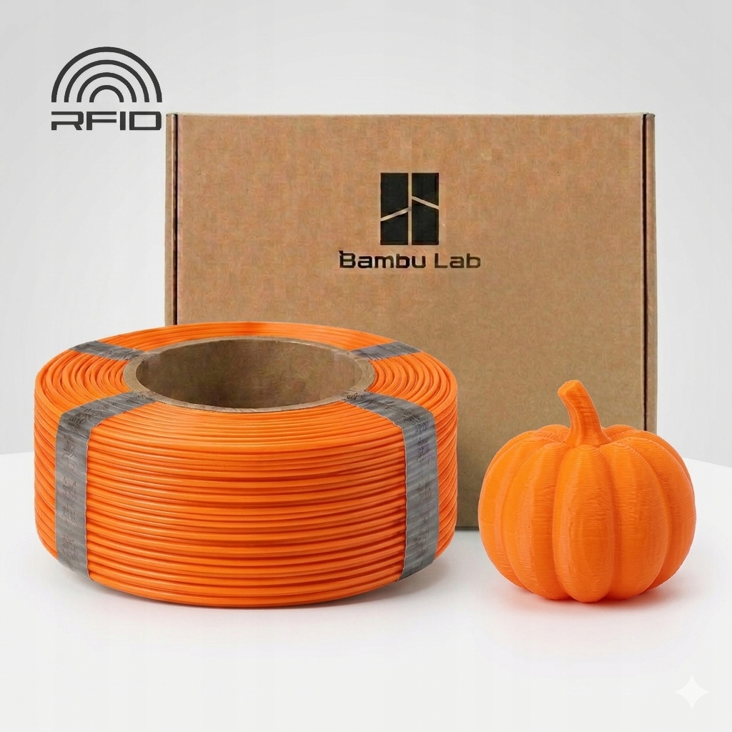 Filament Bambu Lab PLA Pomarańczowy (ORANGE)