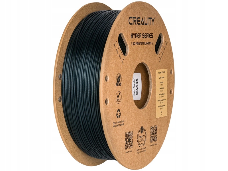 Filament Creality PLA-CF Zielony Matowy (GREEN MATTE)