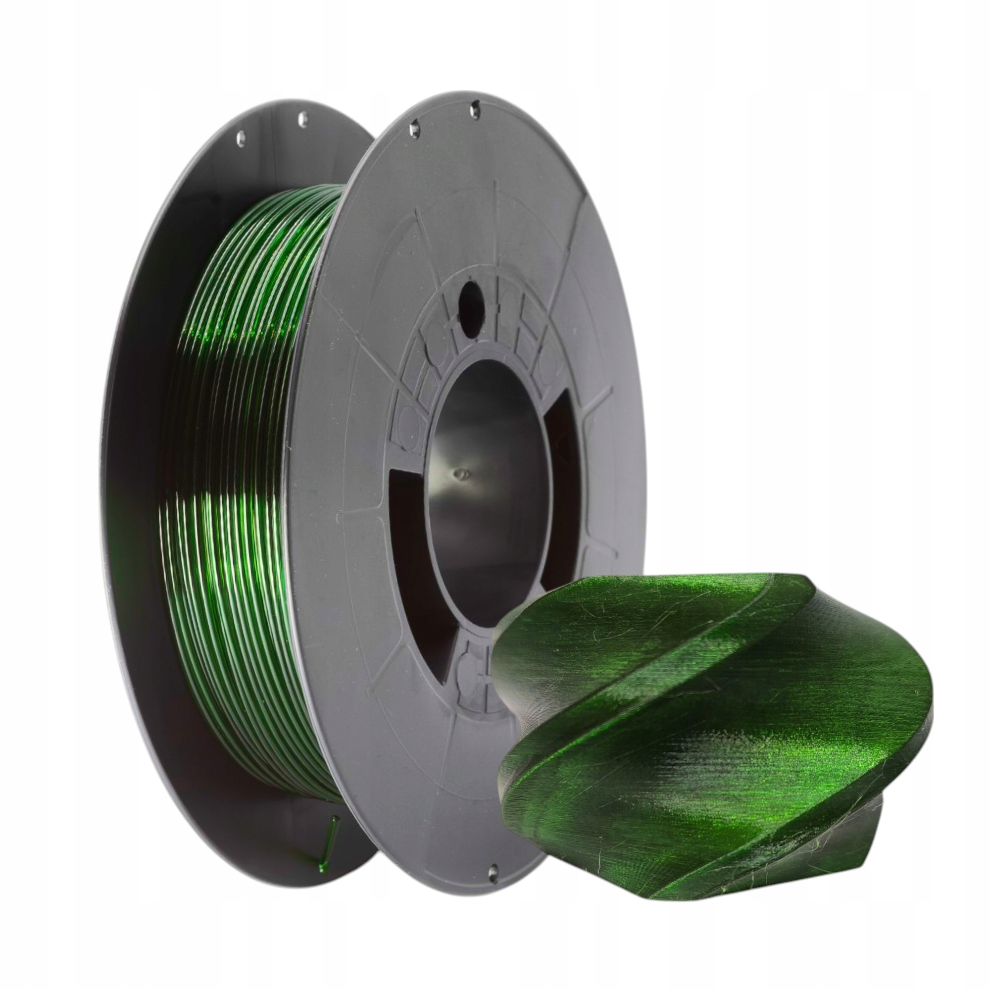 Filament F3D PETG Zielony Przezroczysty (GREEN TRANSPARENT)