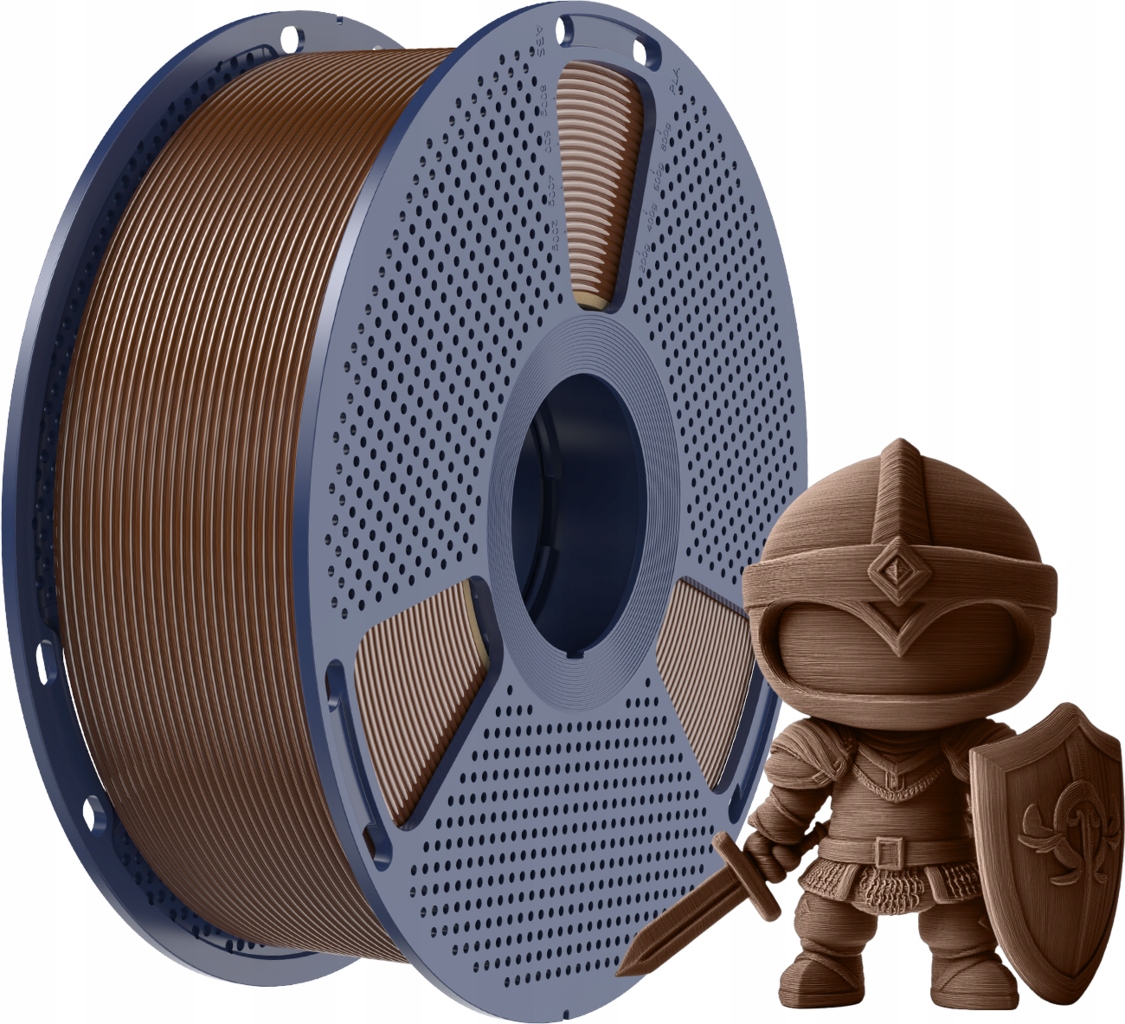 Filament SUNLU PLA Plus Brązowy (BROWN)