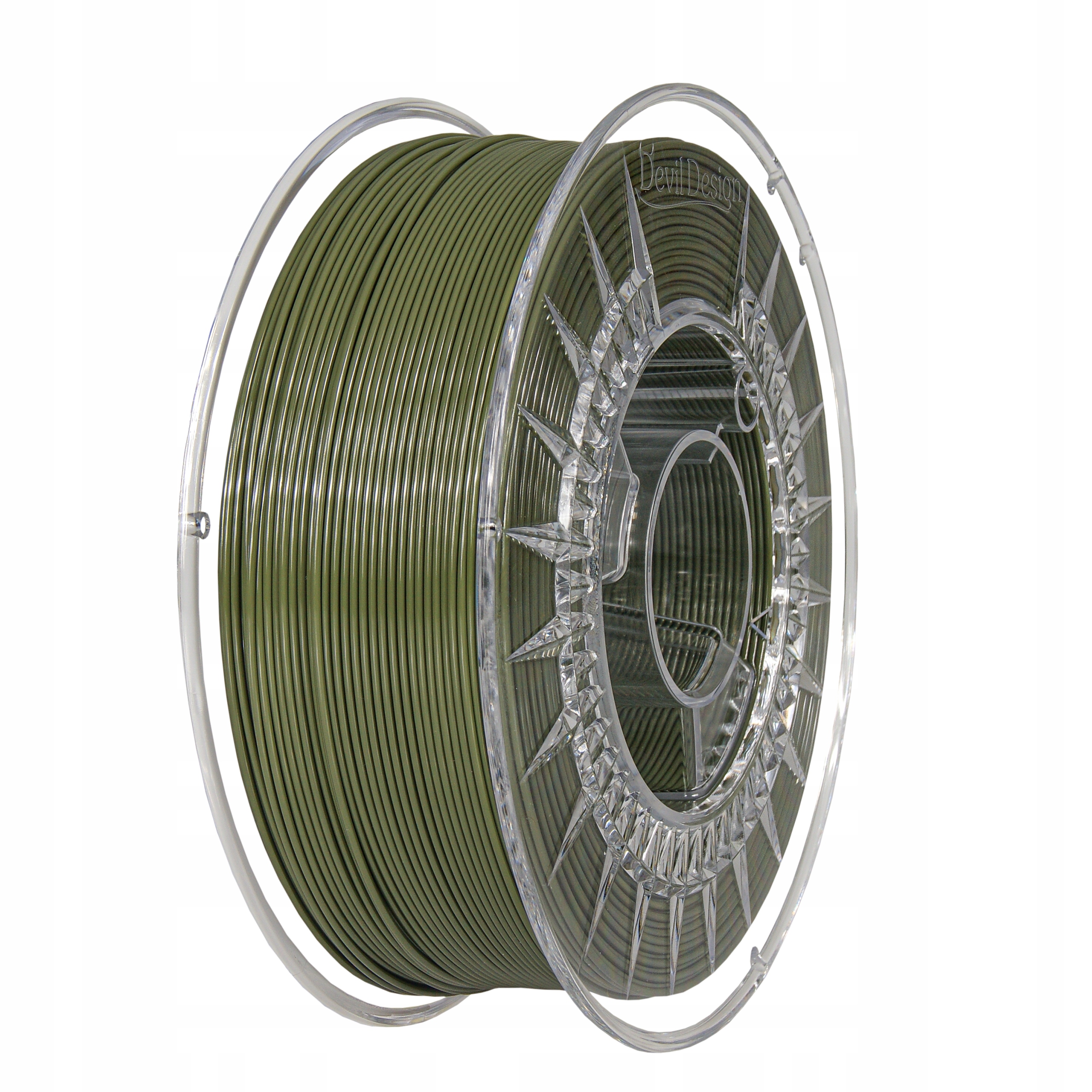 Filament DEVIL DESIGN PETG Zielony Przezroczysty (GREEN TRANSPARENT)