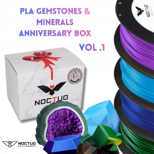 Filament Noctuo PLA  Tęczowy (RAINBOW)