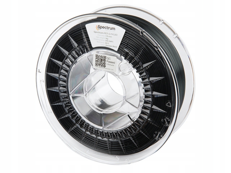Filament Spectrum PETG Czarny (BLACK)