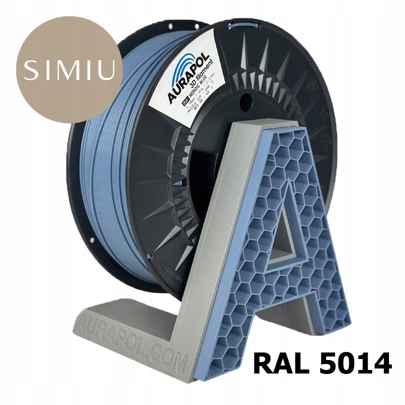 Filament Aurapol PLA Niebieski (BLUE)