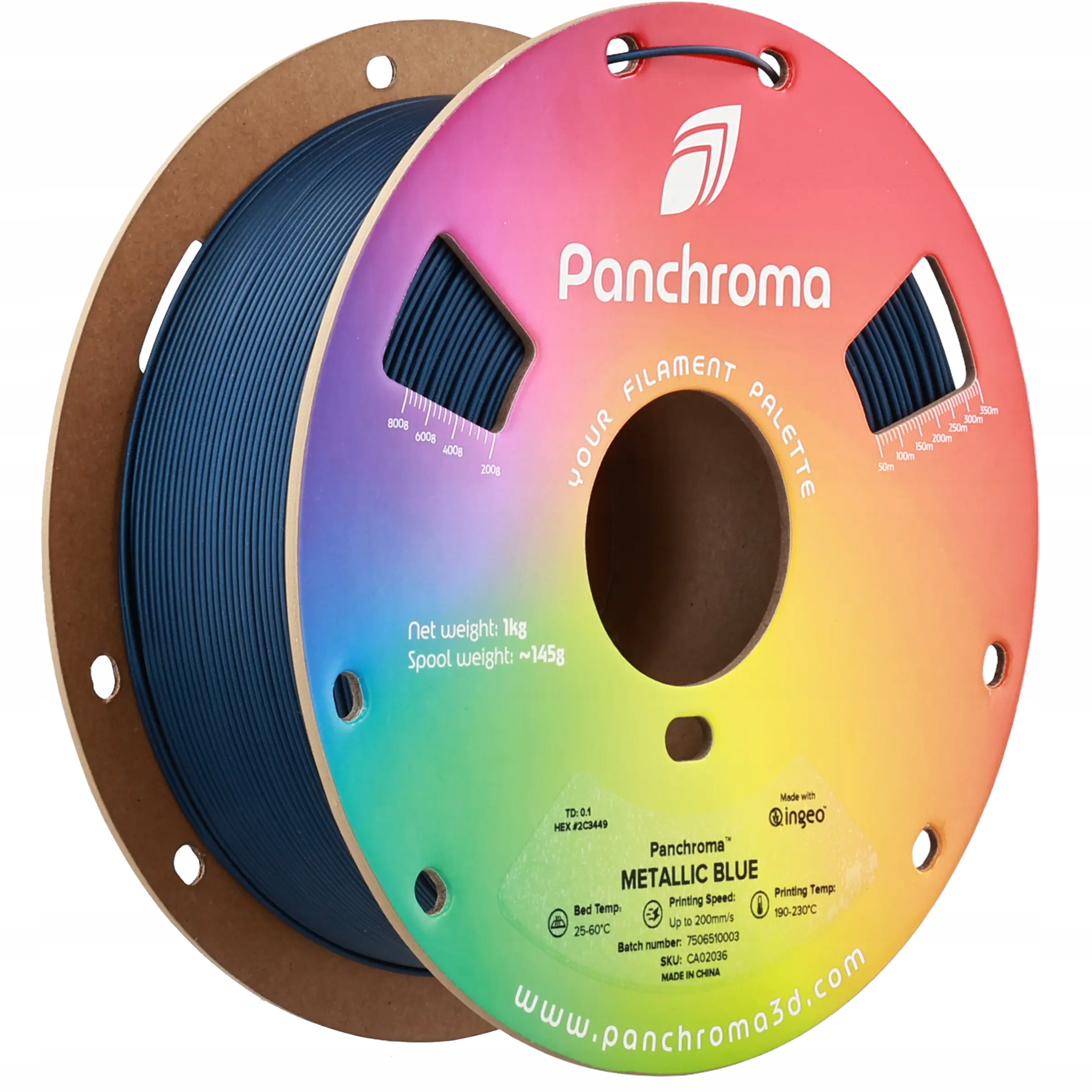 Filament Polymaker PLA Niebieski (BLUE)