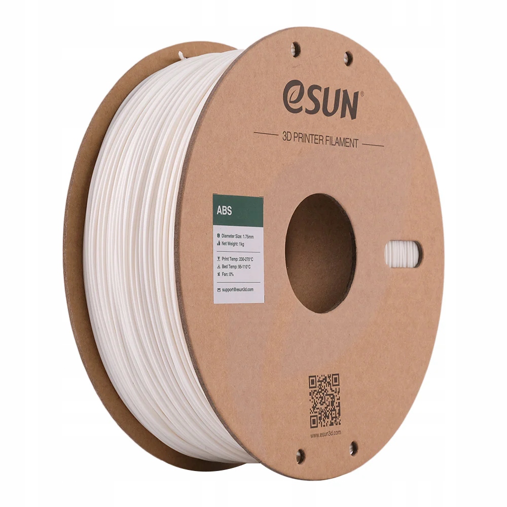 Filament eSUN ABS Biały (WHITE)