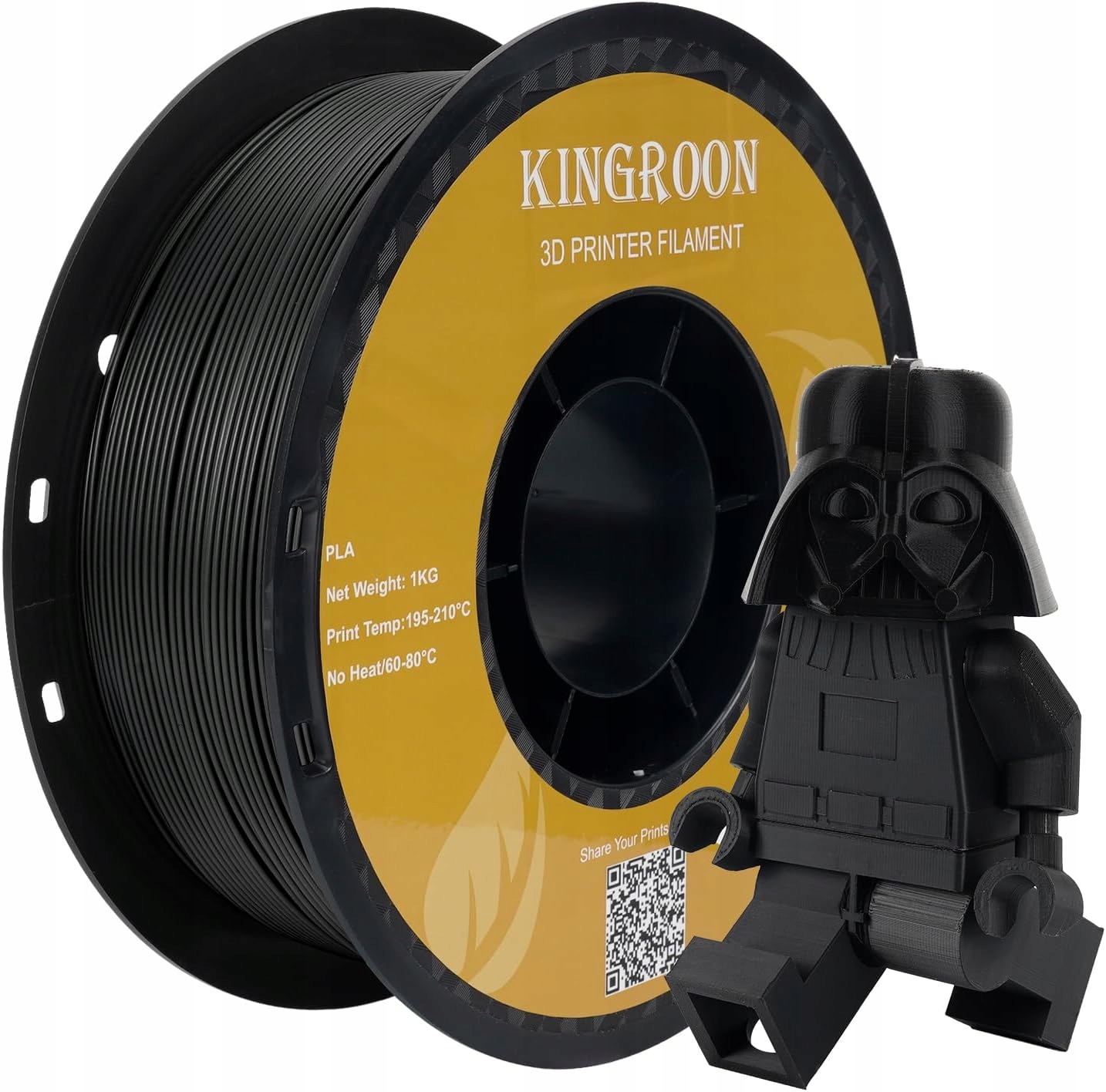 Filament Kingroon ABS Czarny (BLACK)
