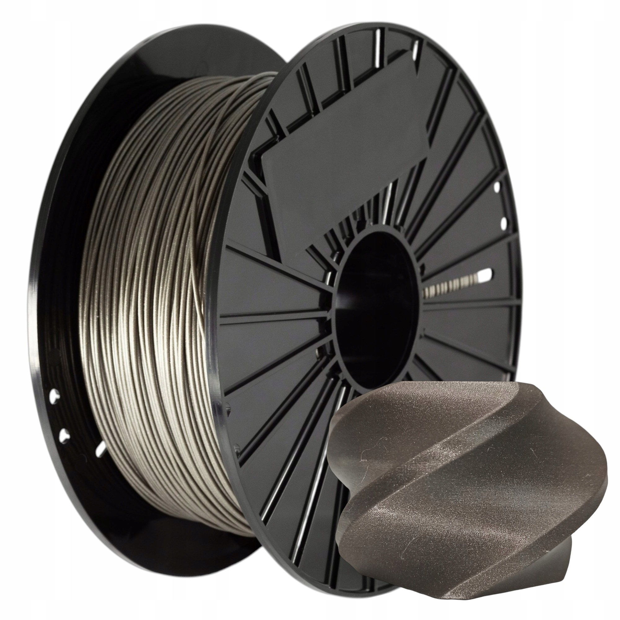 Filament F3D PLA Srebrny Przezroczysty (SILVER TRANSPARENT)