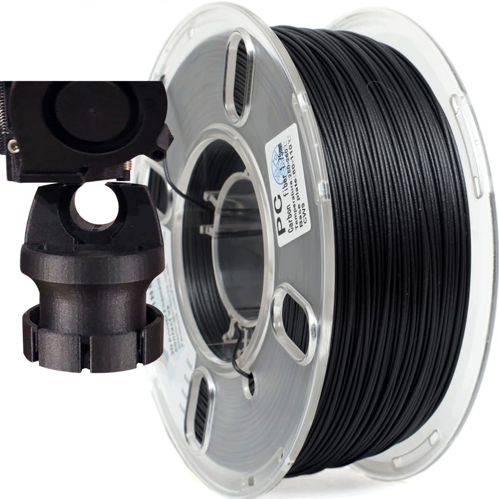 Filament null PC-CF Czarny (BLACK)