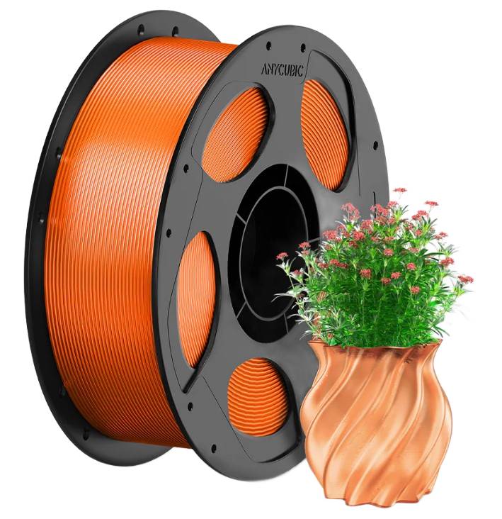 Filament ANYCUBIC PETG Pomarańczowy Przezroczysty (ORANGE TRANSPARENT)