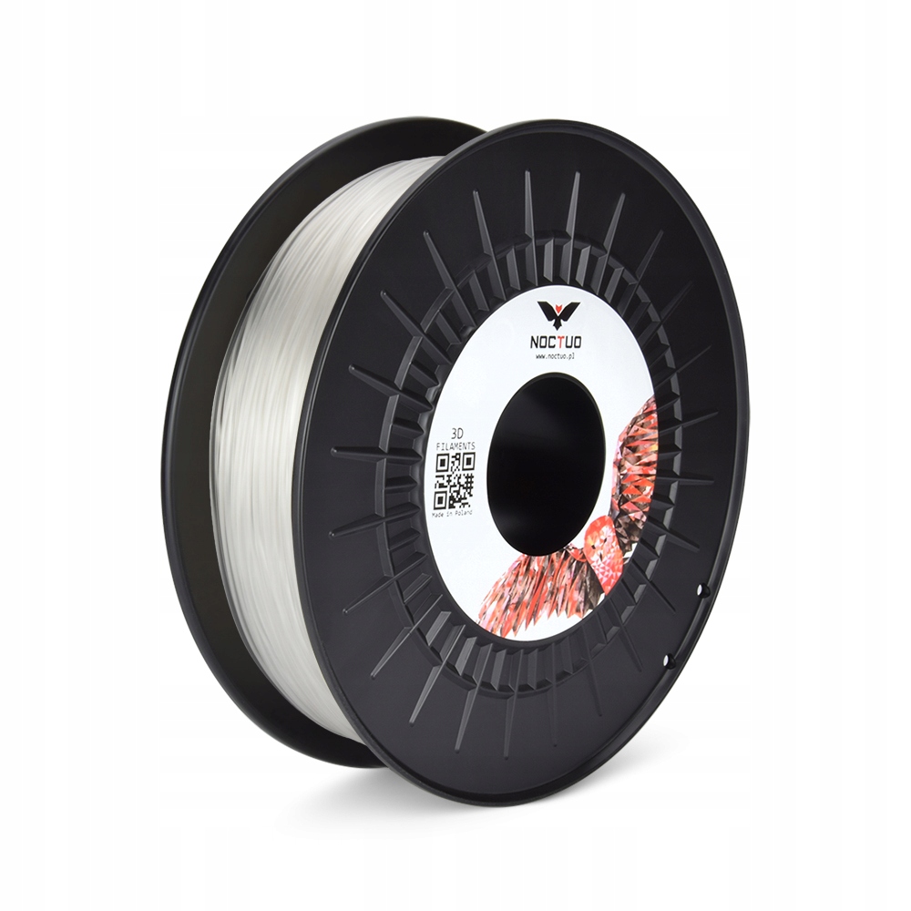 Filament Noctuo PETG High-Speed Naturalny Przezroczysty (NATURAL TRANSPARENT)