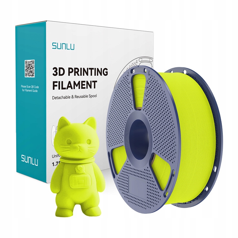 Filament SUNLU PLA Zielony (GREEN)