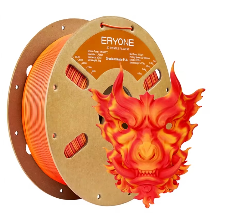 Filament ERYONE PLA Czarny Matowy (BLACK MATTE)