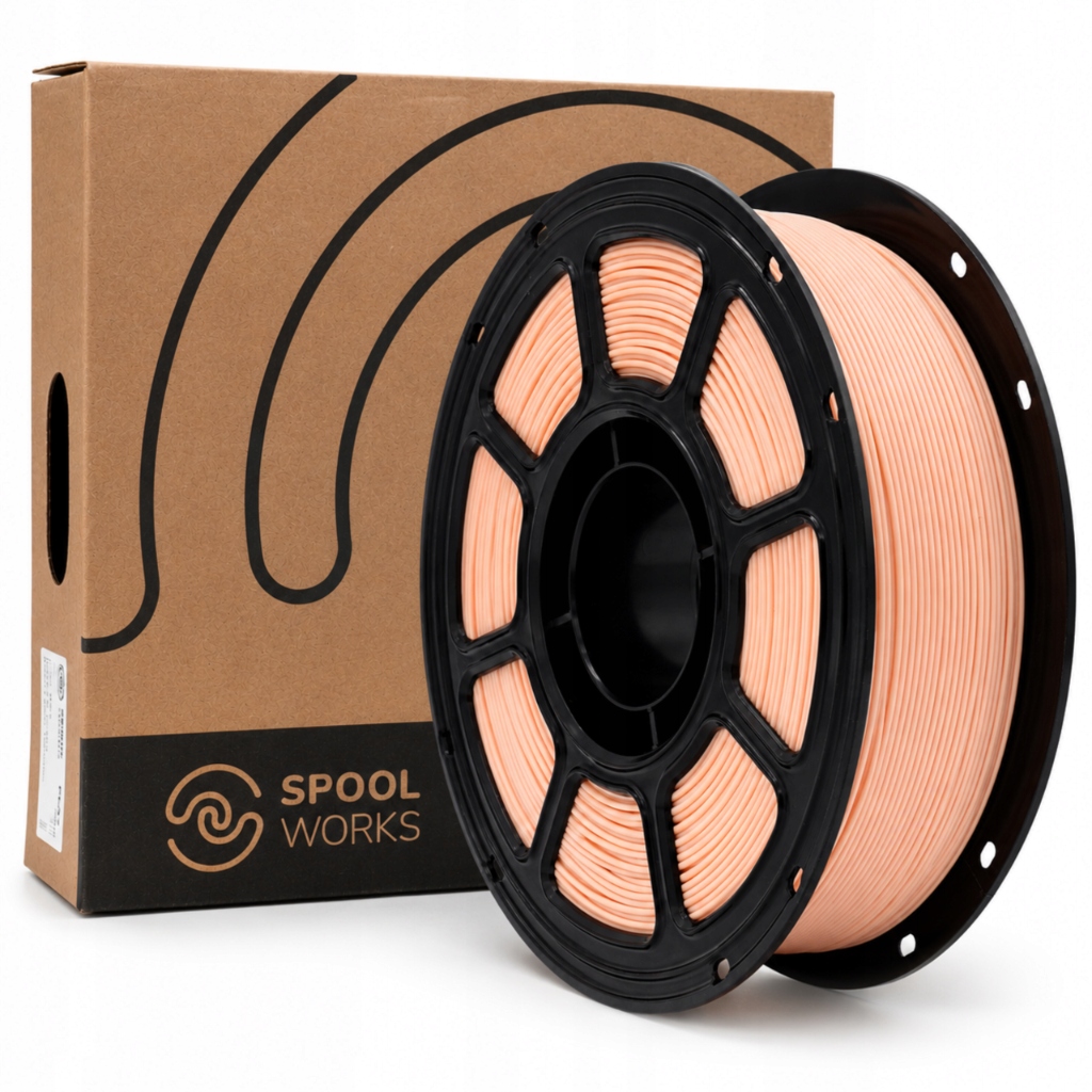 Filament SpoolWorks PLA-LW Plus Brązowy Matowy (BROWN MATTE)