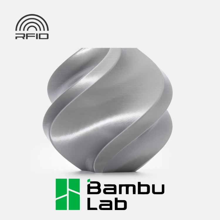 Filament Bambu Lab PLA Srebrny Jedwabny (SILVER SILK)