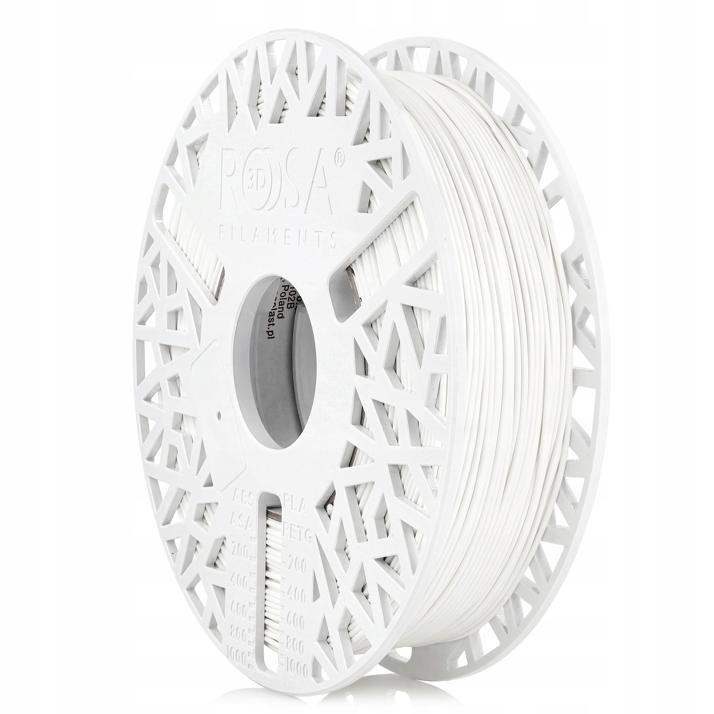 Filament ROSA 3D TPU-LW Biały (WHITE)