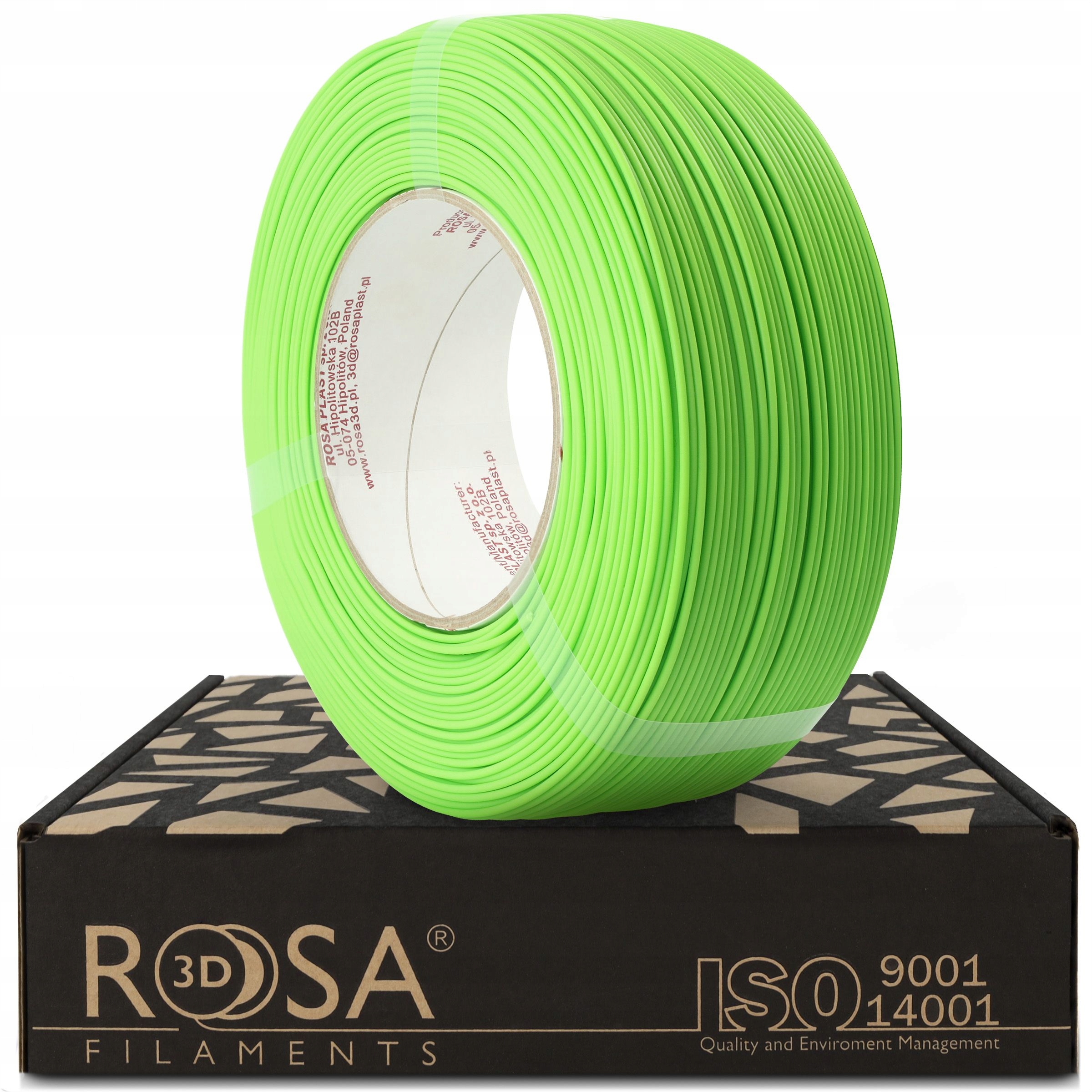 Filament ROSA 3D PLA Zielony (GREEN)