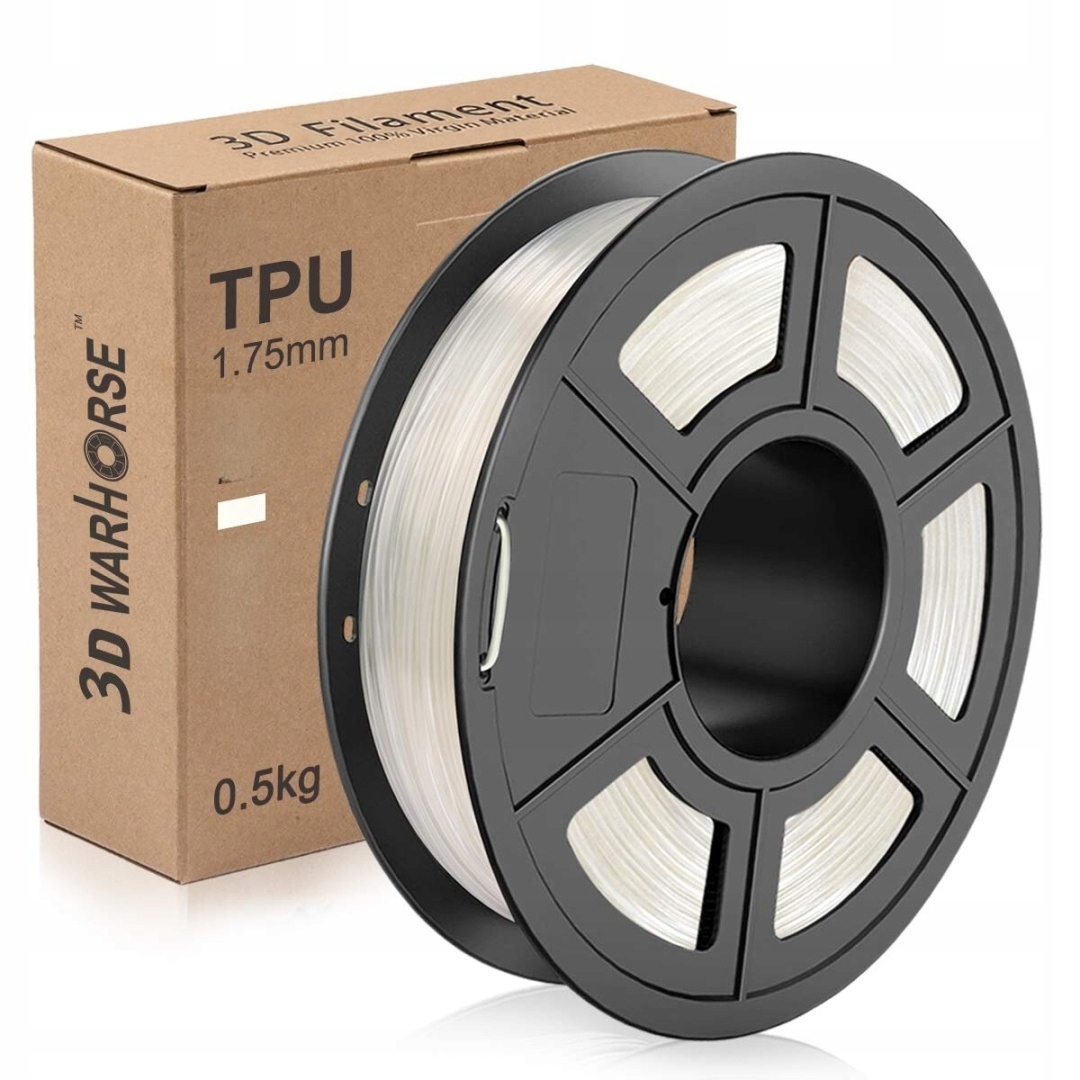 Filament null TPU Biały (WHITE)