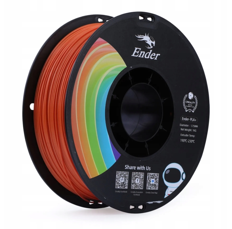 Filament Creality PLA Plus Pomarańczowy (ORANGE)