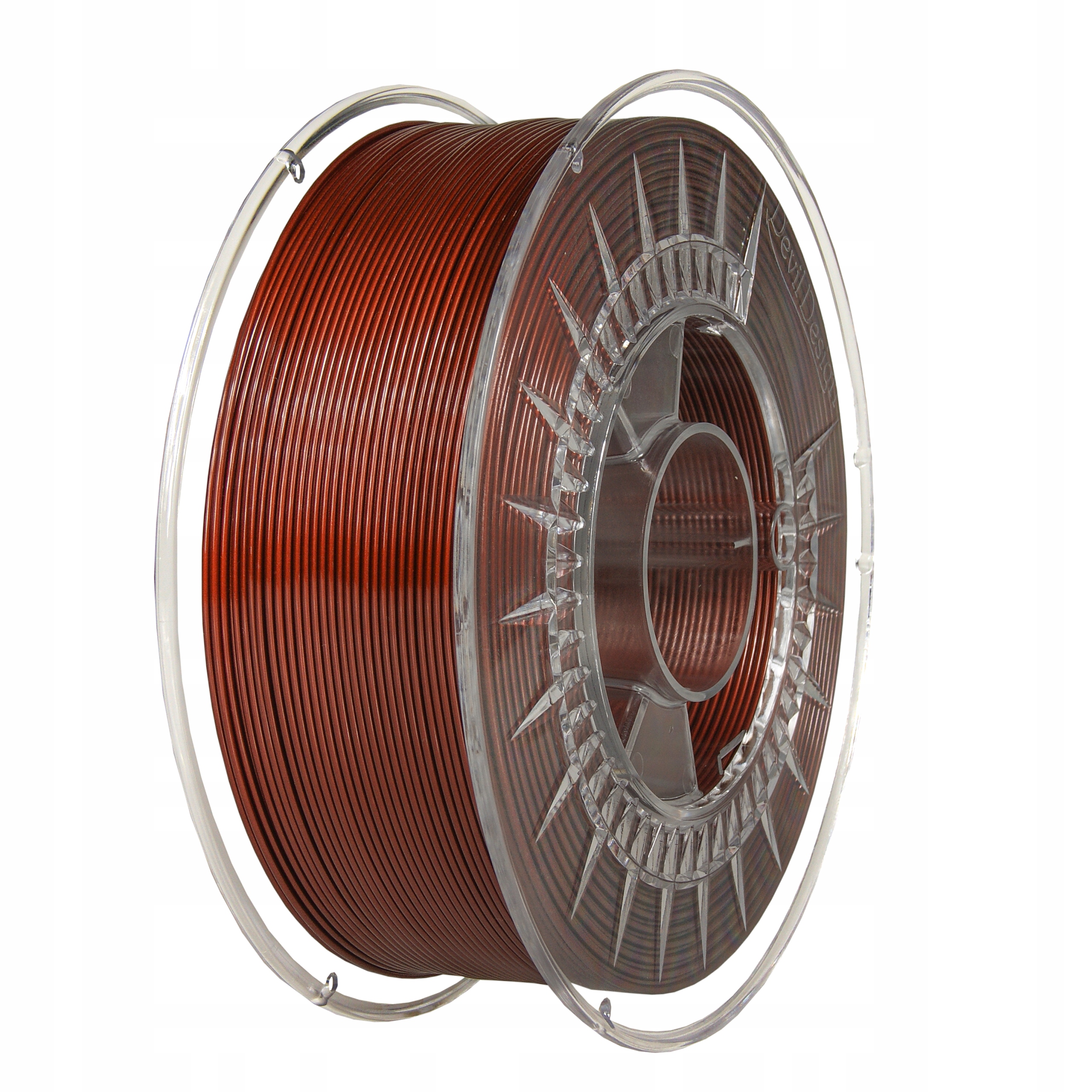Filament DEVIL DESIGN PETG Brązowy Przezroczysty (BROWN TRANSPARENT)