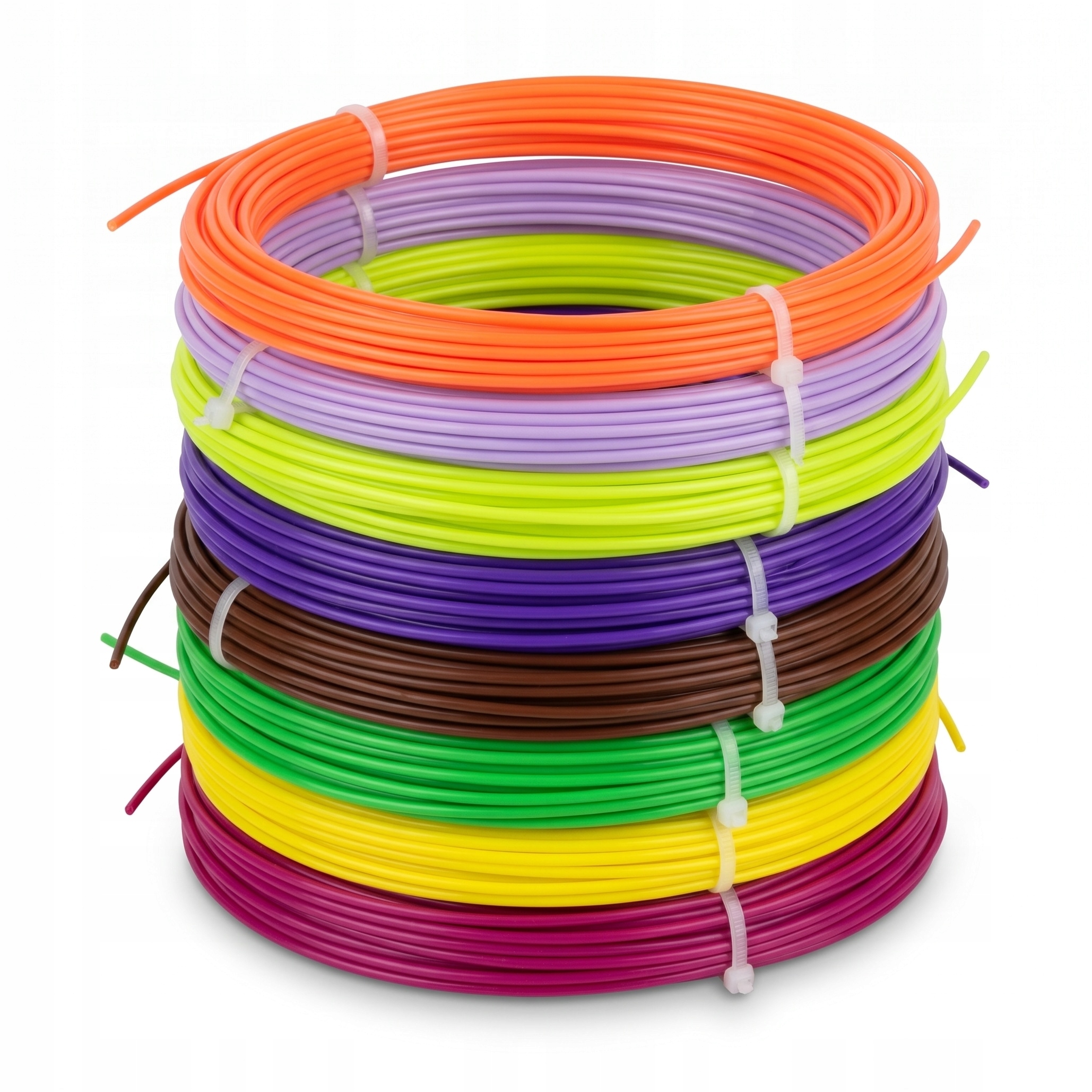 Filament null PLA  Tęczowy (RAINBOW)