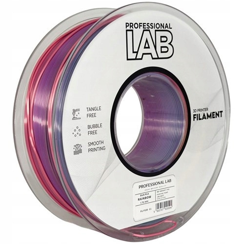 Filament Quantum PLA Plus  Tęczowy Jedwabny (RAINBOW SILK)