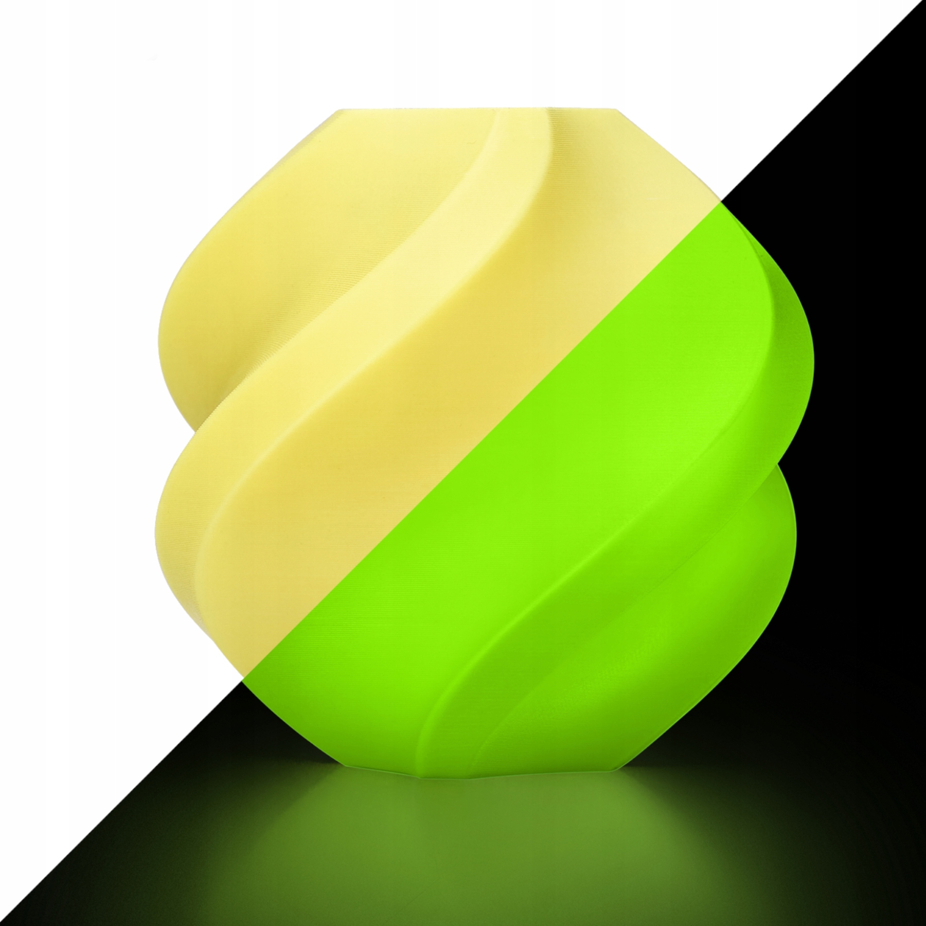 Filament Bambu Lab PLA Żółty Świecący w ciemności (YELLOW GLOW)