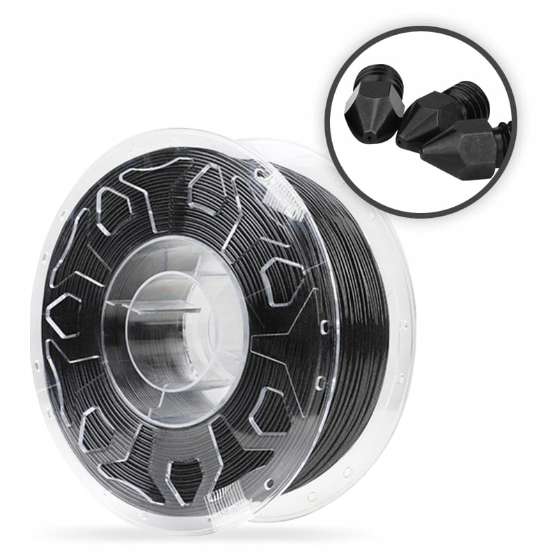 Filament Creality PLA Czarny Matowy (BLACK MATTE)