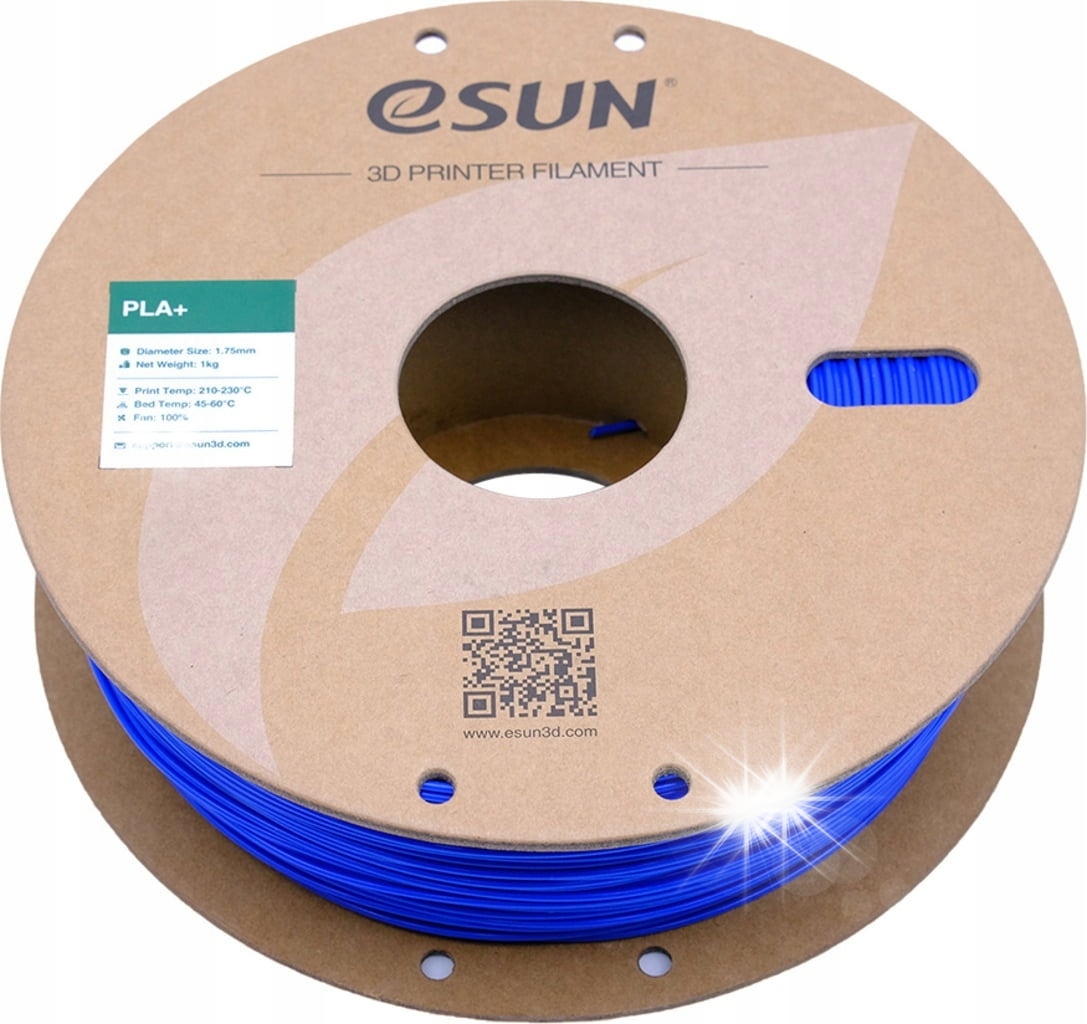 Filament eSUN PLA Plus Niebieski (BLUE)
