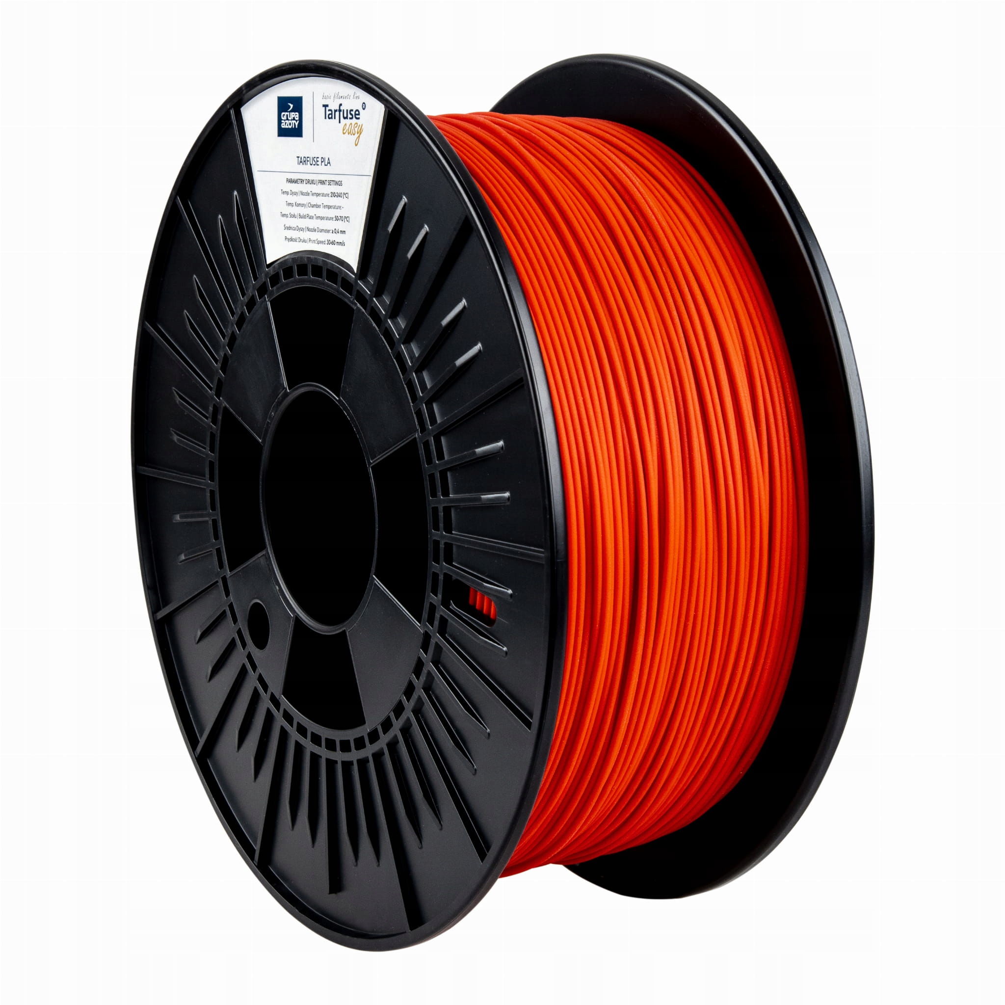 Filament null PLA Czerwony (RED)