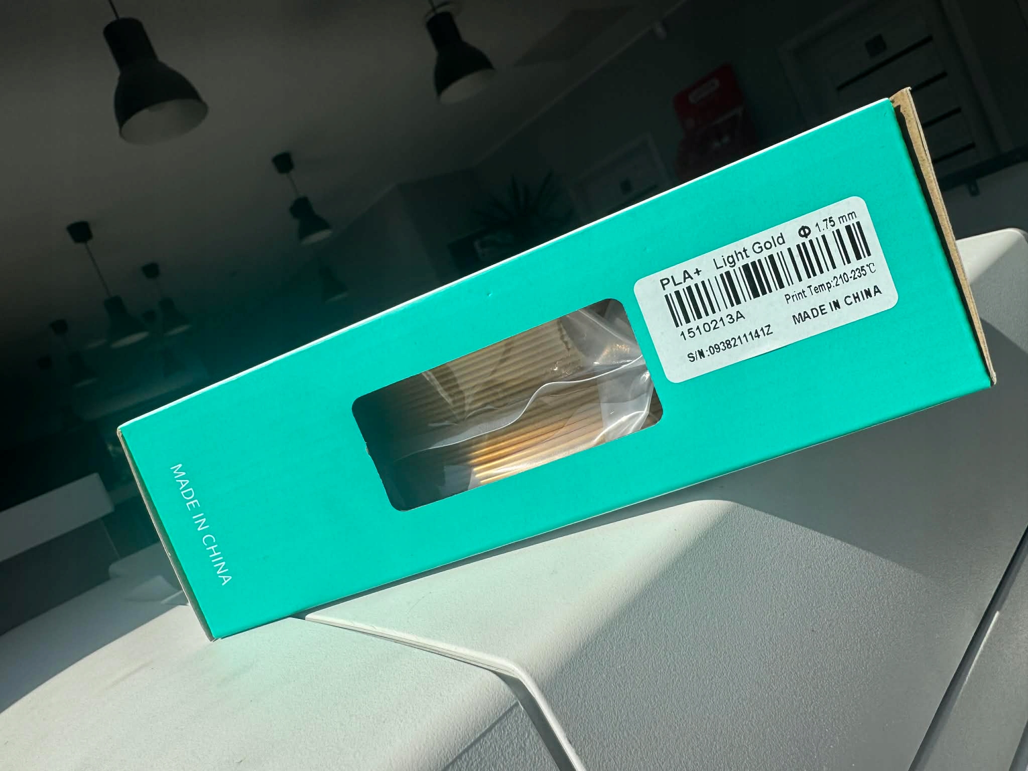 Filament SUNLU PLA Plus Złoty (GOLD)