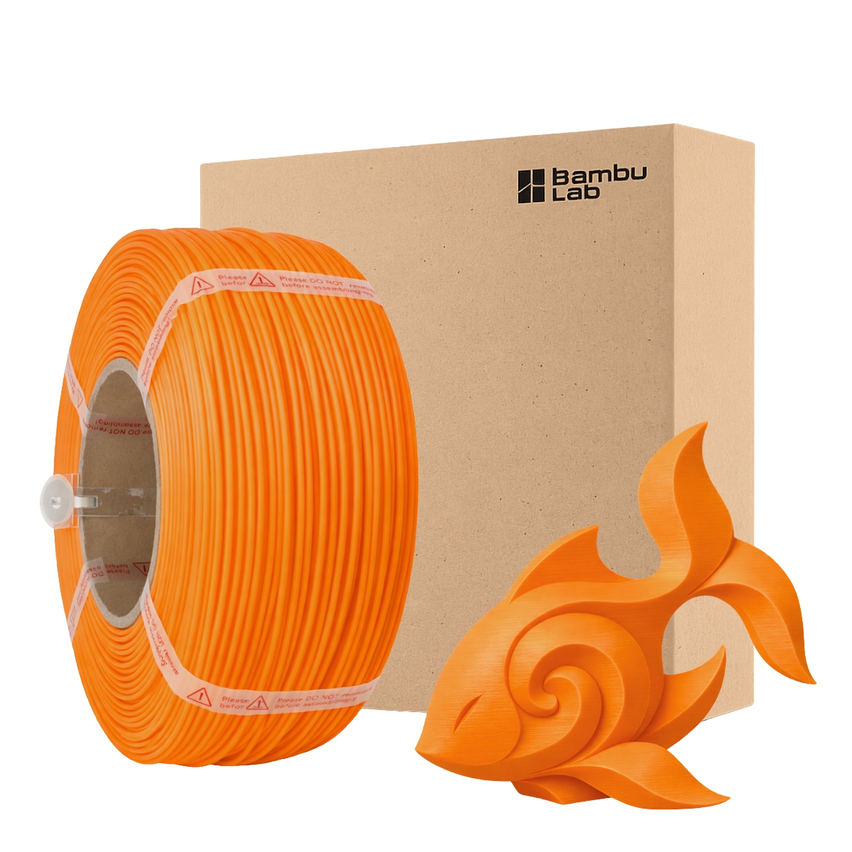 Filament Bambu Lab PLA Pomarańczowy (ORANGE)