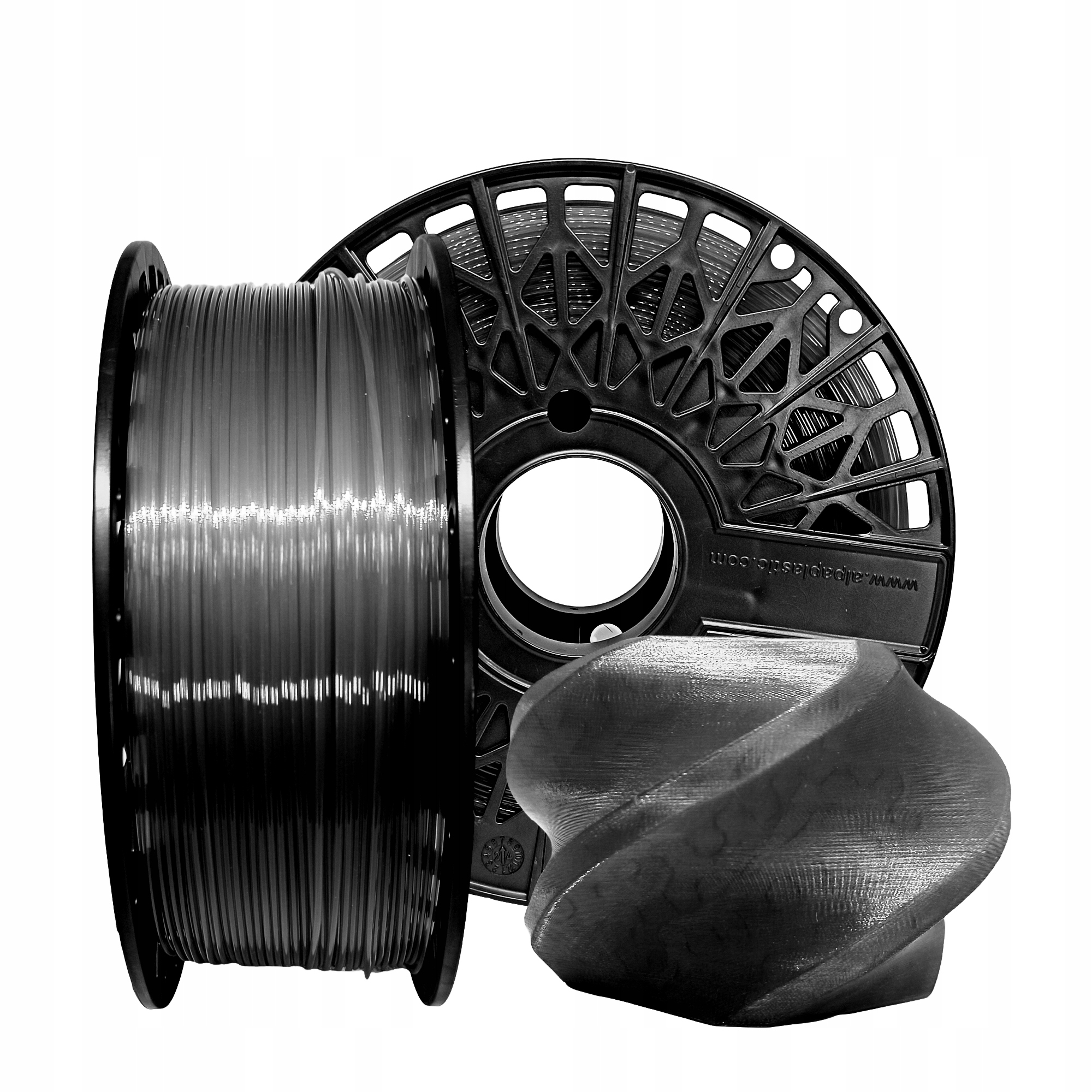 Filament F3D PETG Czarny Przezroczysty (BLACK TRANSPARENT)