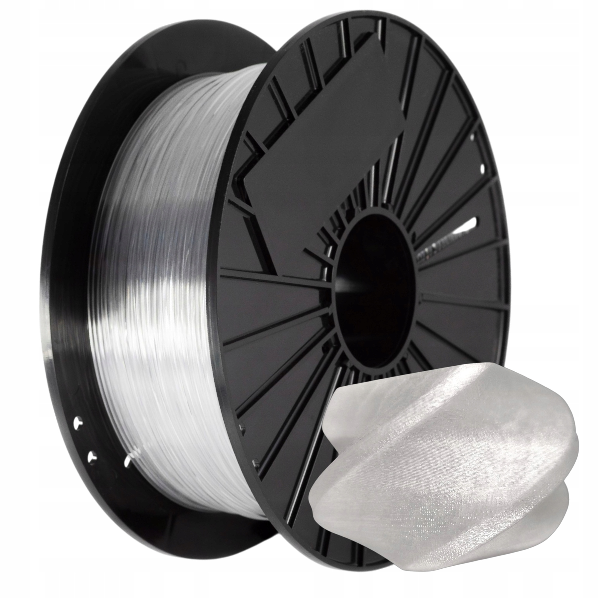 Filament F3D PETG Naturalny Przezroczysty (NATURAL TRANSPARENT)