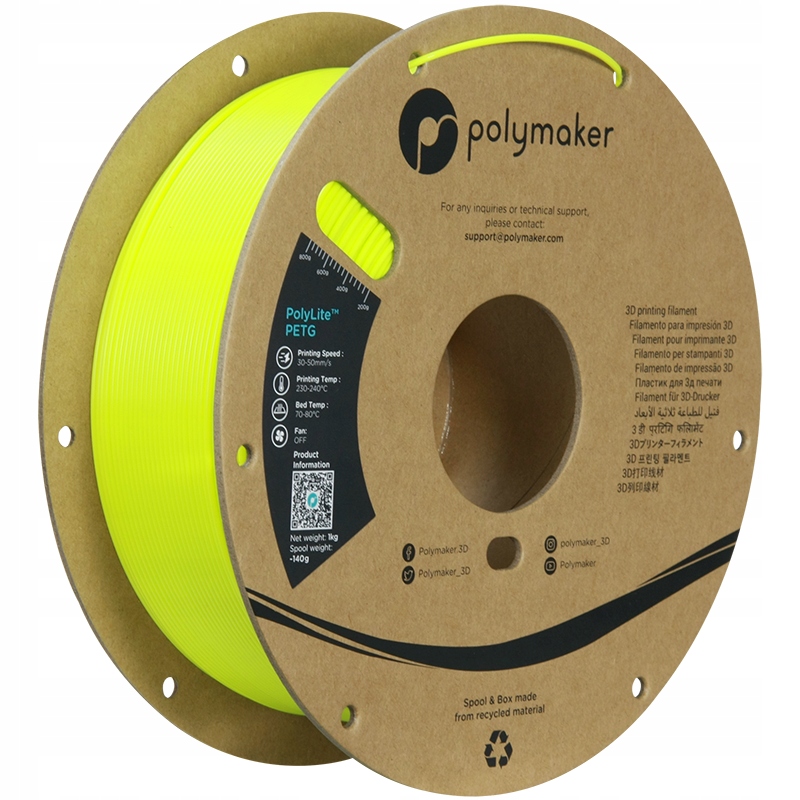Filament Polymaker PETG Zielony (GREEN)