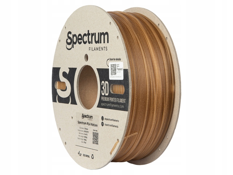 Filament Spectrum PLA Brązowy (BROWN)
