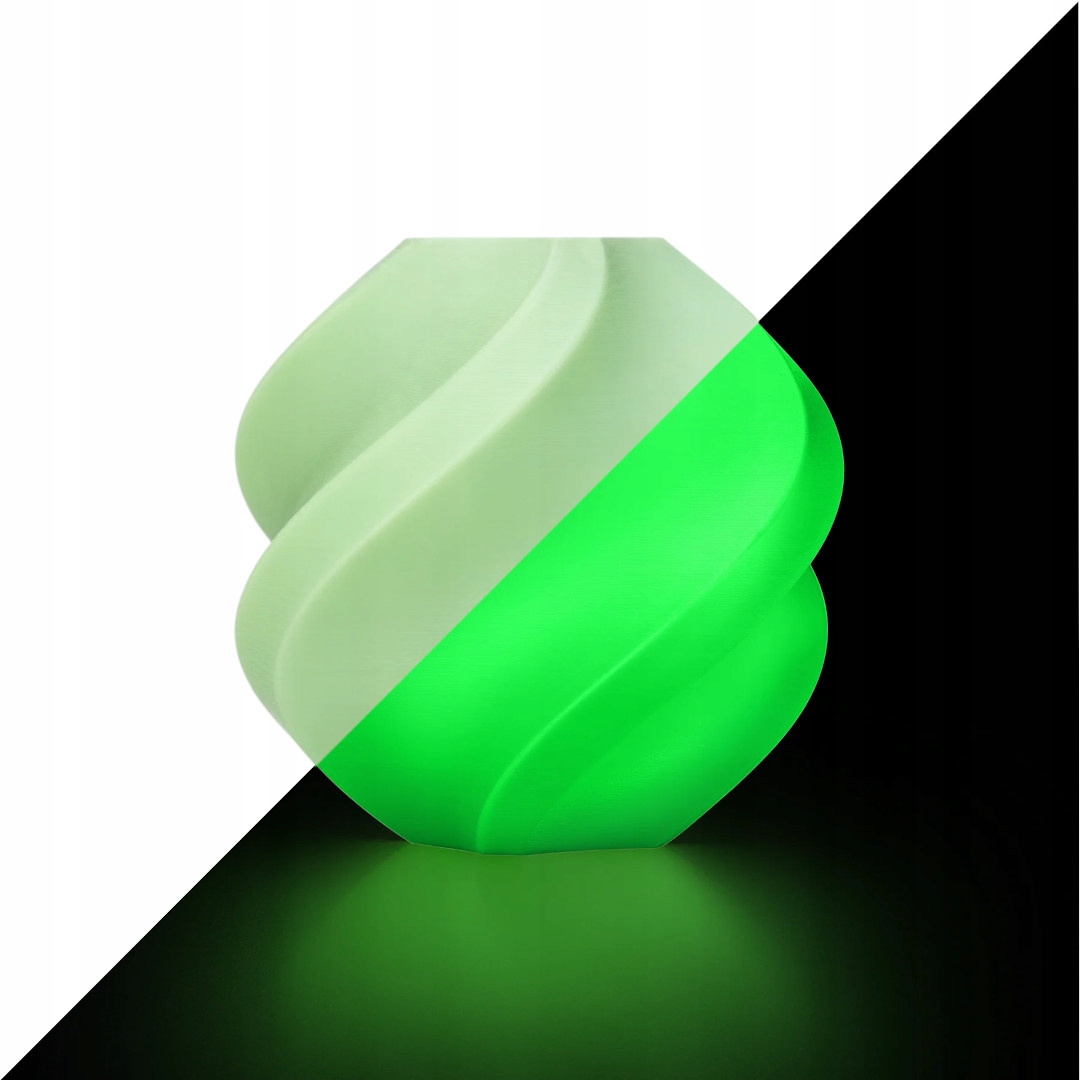 Filament Bambu Lab PLA Zielony Świecący w ciemności (GREEN GLOW)