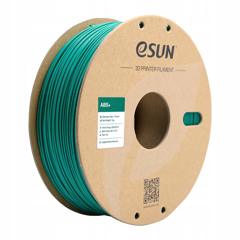 Filament eSUN ABS Plus Zielony (GREEN)
