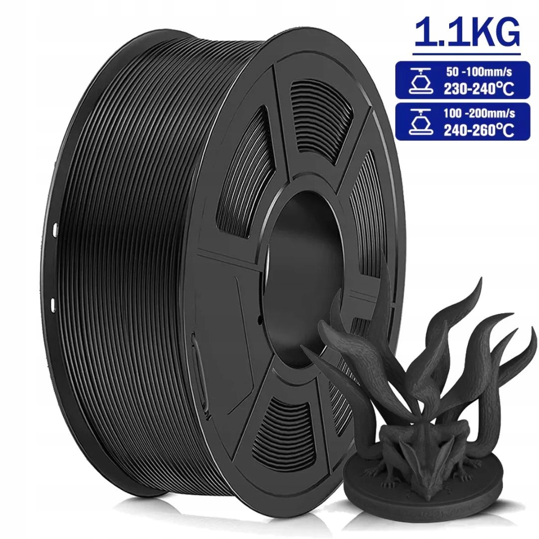 Filament JAYO PETG Czarny (BLACK)