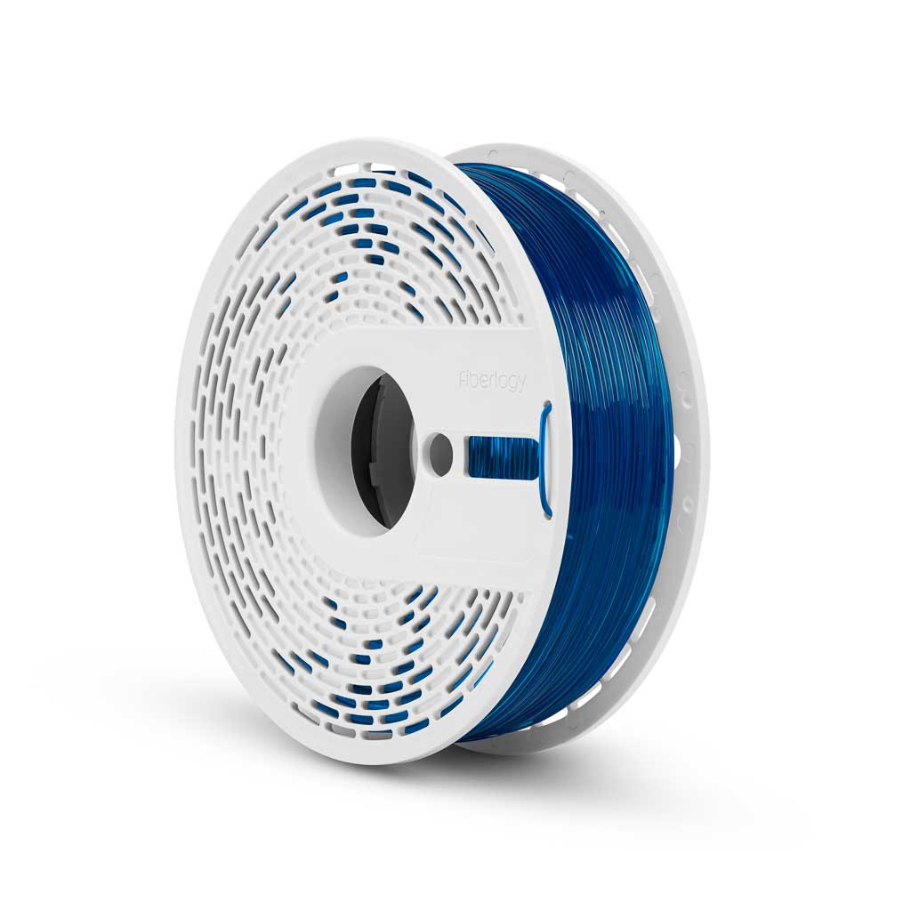 Filament Fiberlogy PLA High-Speed Niebieski Przezroczysty (BLUE TRANSPARENT)