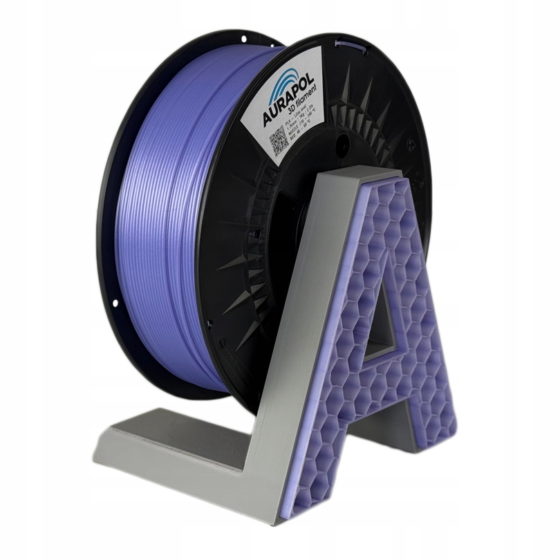 Filament Aurapol PLA Niebieski Przezroczysty (BLUE TRANSPARENT)