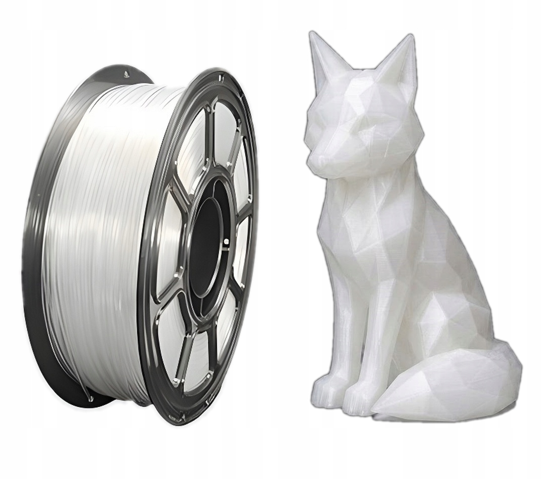 Filament KBR Games PETG Naturalny Przezroczysty (NATURAL TRANSPARENT)