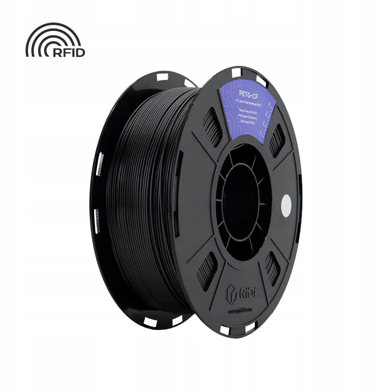 Filament Qidi PETG-CF Czarny (BLACK)