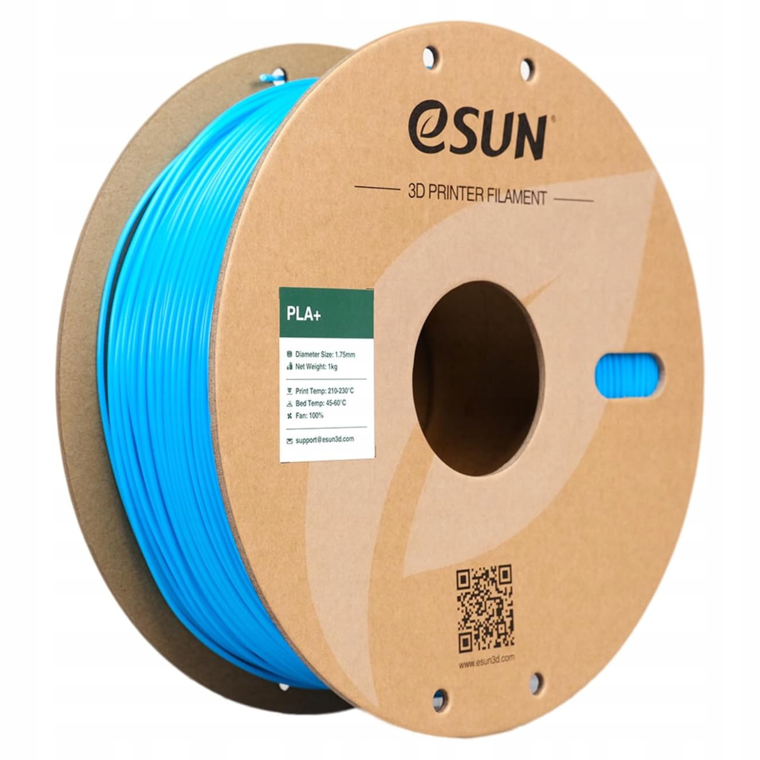 Filament eSUN PLA Plus Niebieski (BLUE)