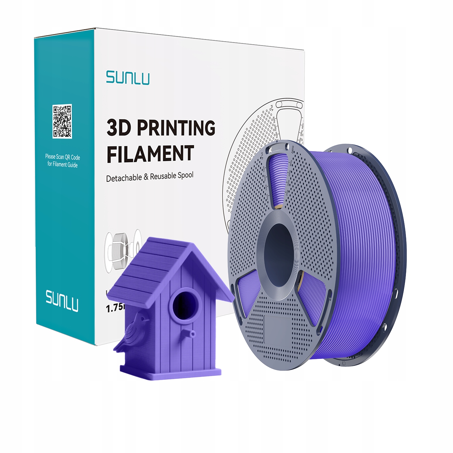 Filament SUNLU ASA Niebieski (BLUE)