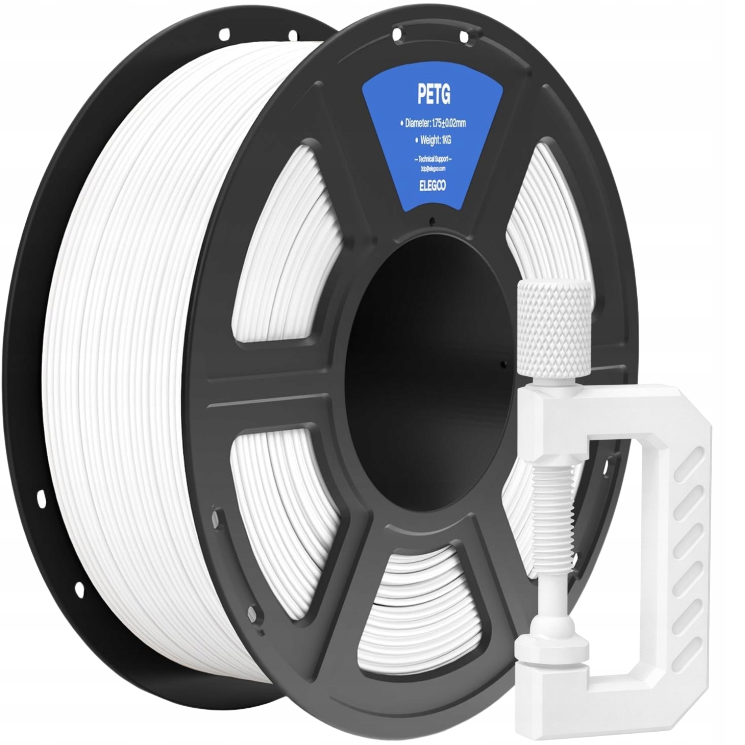 Filament Elegoo PETG Biały (WHITE)
