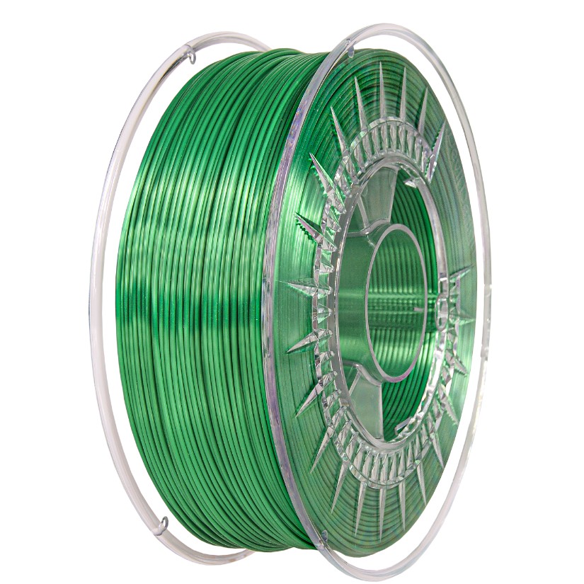 Filament DEVIL DESIGN PLA Zielony Jedwabny (GREEN SILK)