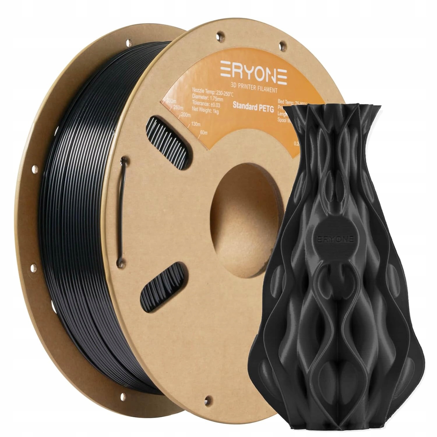 Filament ERYONE PETG Czarny (BLACK)